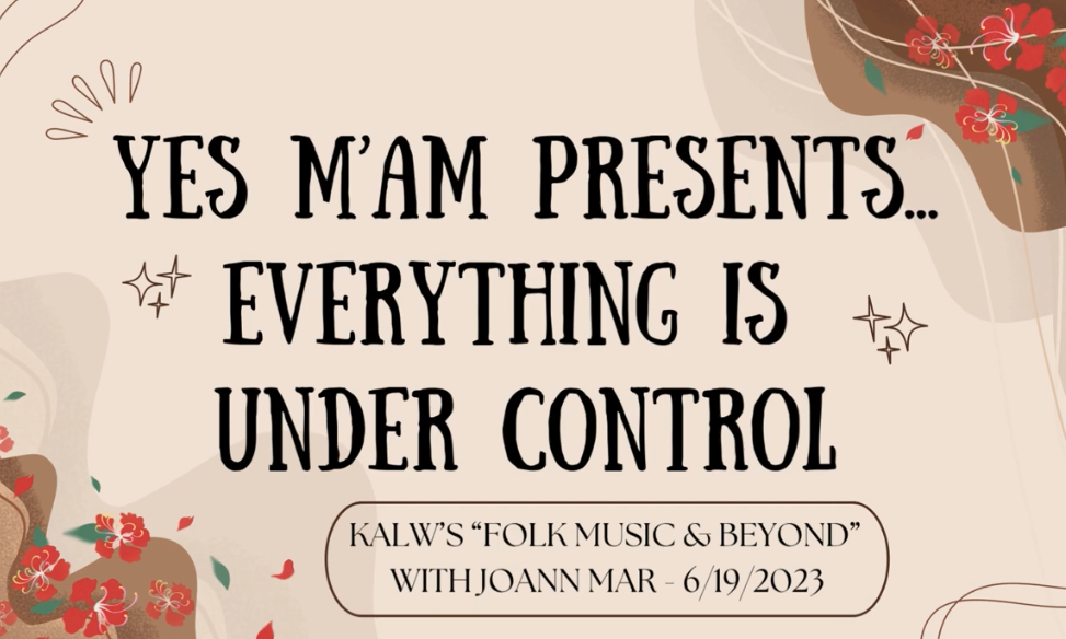 Everything is Under Control